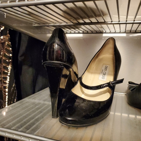 Jimmy choo patent Mary Jane pumps - Picture 1 of 4